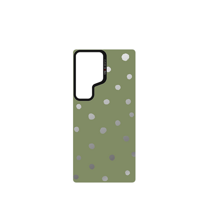 Olive Green Polka Dots Imagisnap - CaseBangImagisnapCaseBangiPhone 17 Pro MaxBack Cover