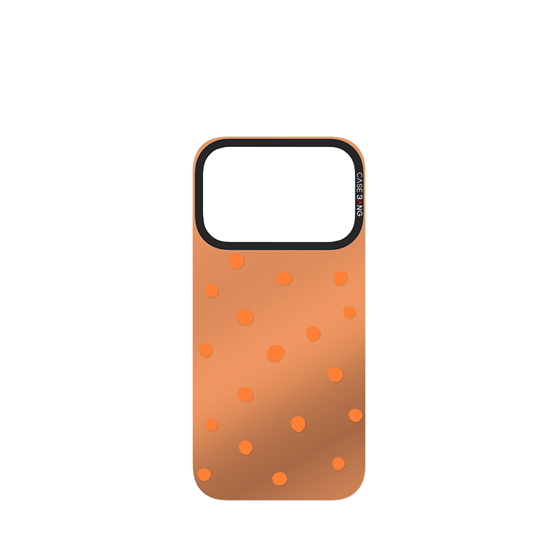 Orange Polka Dots Imagisnap - CaseBangImagisnapCaseBangiPhone 17 Pro MaxBack Cover