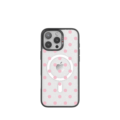 Pink Polka Dots Imagisnap - CaseBangImagisnapCaseBangiPhone 16 Pro MaxBack Cover+Base Case