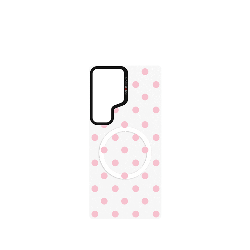 Pink Polka Dots Imagisnap - CaseBangImagisnapCaseBangSamsung S25 UltraBack Cover