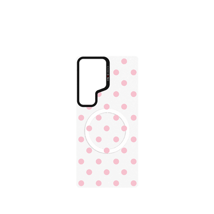 Pink Polka Dots Imagisnap - CaseBangImagisnapCaseBangSamsung S25 UltraBack Cover
