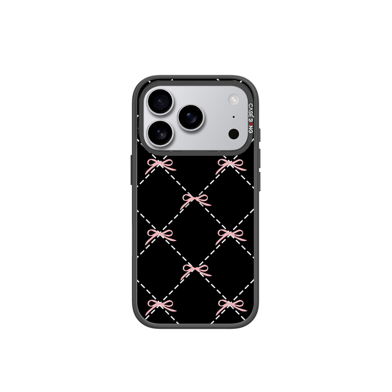 PLAID BOW Imagisnap - CaseBangImagisnapCaseBangiPhone 17 Pro MaxBack Cover