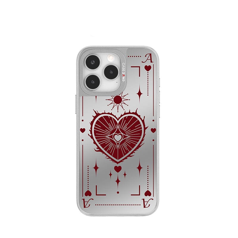 Pocket Pair Silver Unijoy - CaseBangUnijoyCaseBangHEARTS AiPhone 14 Pro