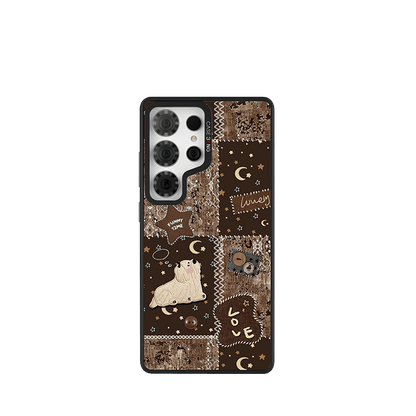 Puppy Hot Chocolate Imagisnap - CaseBangImagisnapCaseBangSamsung S25 UltraBack Cover+Base Case