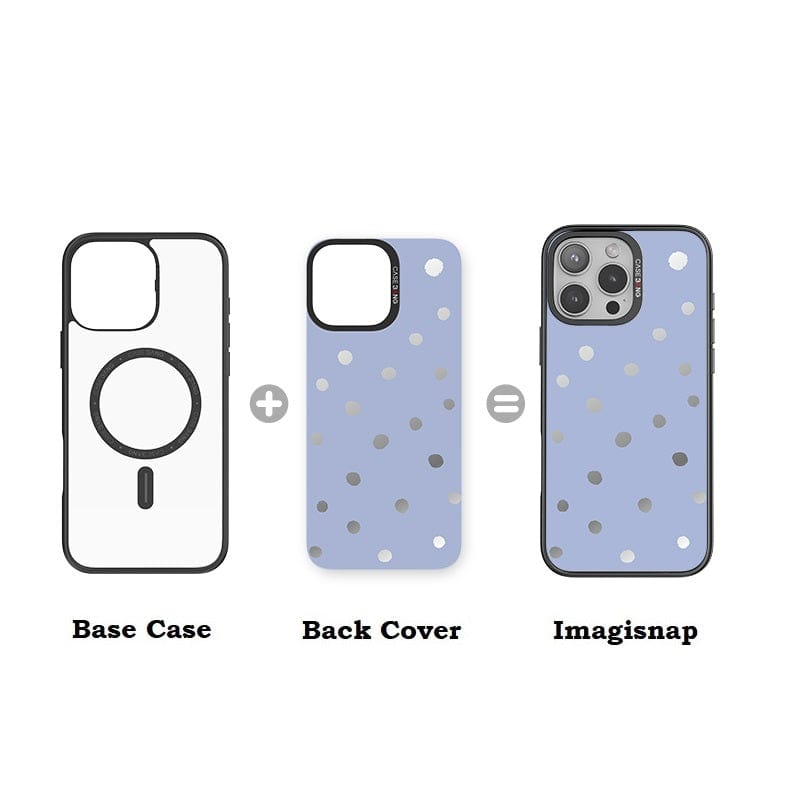 Purple Polka Dots Imagisnap - CaseBangImagisnapCaseBangiPhone 16 Pro MaxBack Cover+Base Case