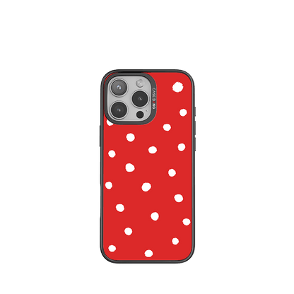Red Polka Dots Imagisnap - CaseBangImagisnapCaseBangiPhone 16 Pro MaxBack Cover+Base Case
