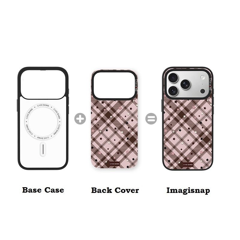 Rose Brown Stars Imagisnap - CaseBangImagisnapCaseBangSamsung S25 UltraBack Cover+Base Case