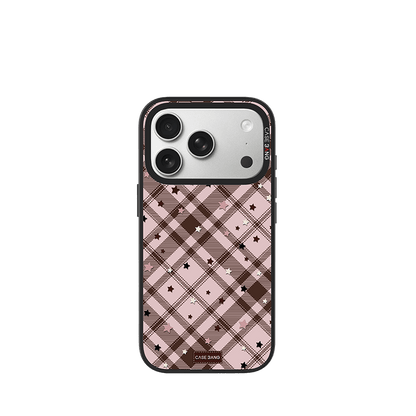 Rose Brown Stars Imagisnap - CaseBangImagisnapCaseBangiPhone 17 Pro MaxBack Cover+Base Case