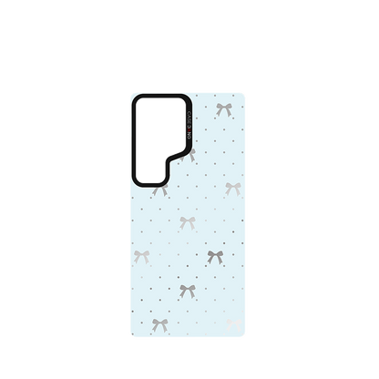 Sea Salt Blue Bow Imagisnap - CaseBangImagisnapCaseBangiPhone 17 Pro MaxBack Cover