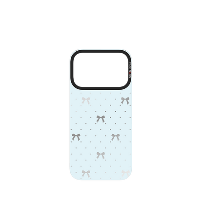 Sea Salt Blue Bow Imagisnap - CaseBangImagisnapCaseBangiPhone 17 Pro MaxBack Cover