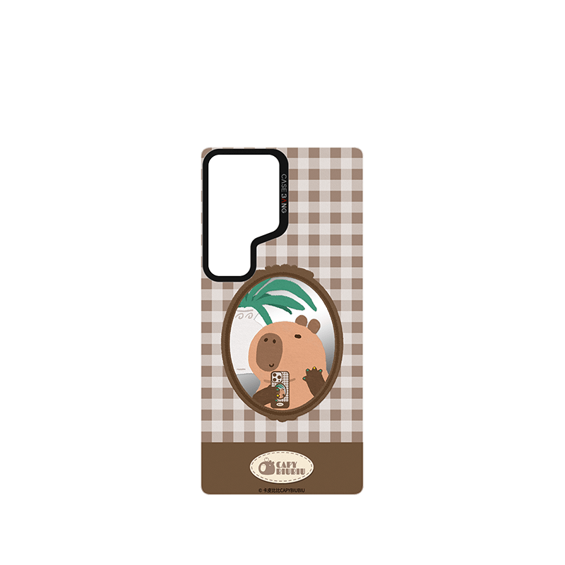 Selfie Capybara Imagisnap - CaseBangImagisnapCaseBangSamsung S25 UltraBack Cover