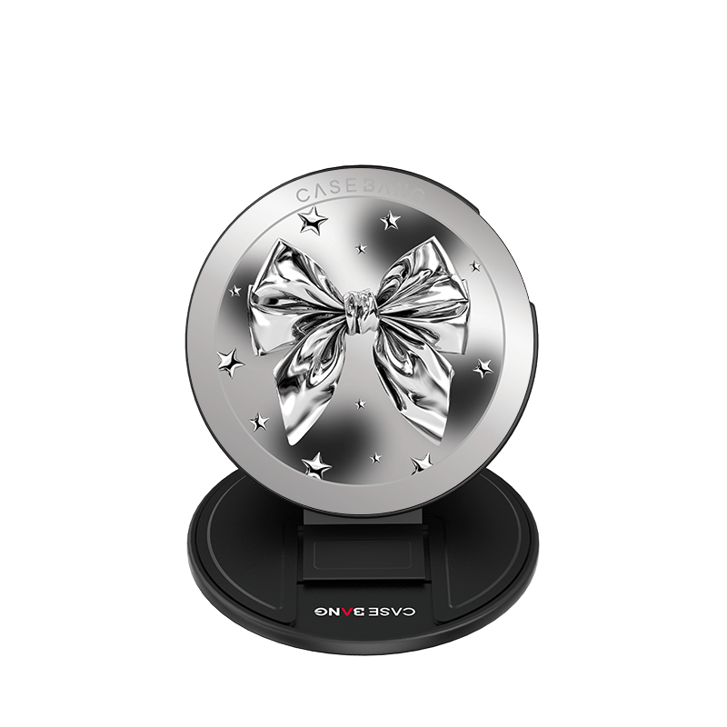 Silvery Wings MagSafe Grip Stand - CaseBangMagsafe Grip StandCaseBangBase Stand + Back Cover