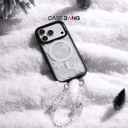 Snowflake Duet Phone Hand Charm - CaseBangHand CharmCaseBang