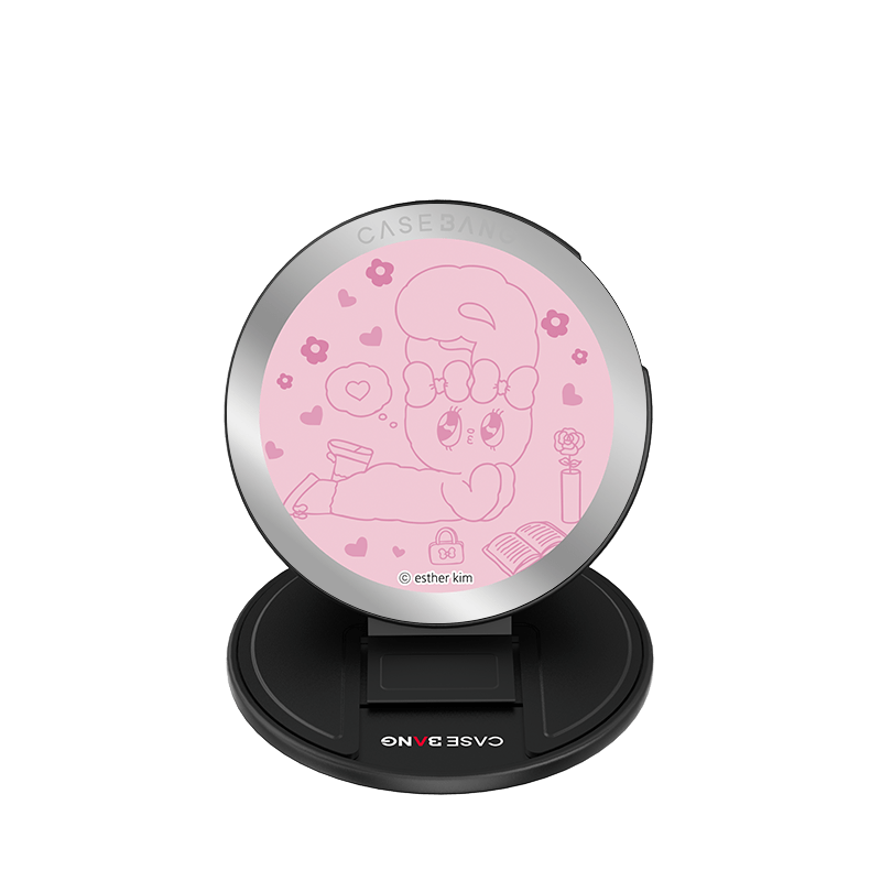 Snuggly Esther Bunny MagSafe Grip Stand - CaseBangMagsafe Grip StandCaseBangBase Stand + Back Cover