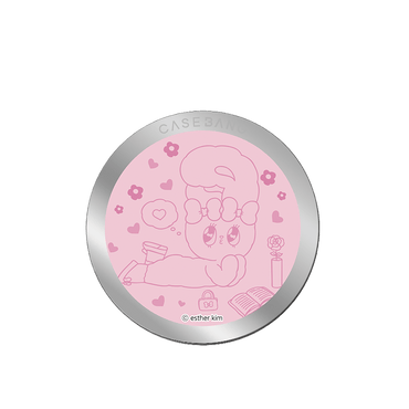 Snuggly Esther Bunny MagSafe Grip Stand - CaseBangMagsafe Grip StandCaseBangBack Cover