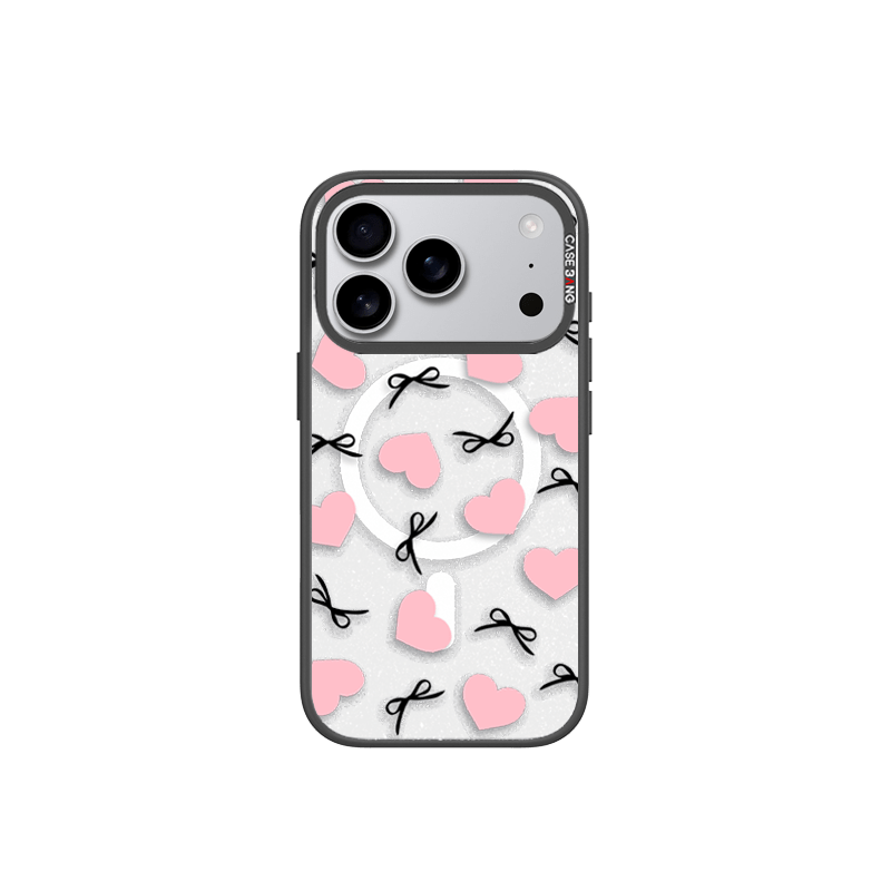 SPARKLING PINK BOW Imagisnap - CaseBangImagisnapCaseBangiPhone 17 Pro MaxBack Cover