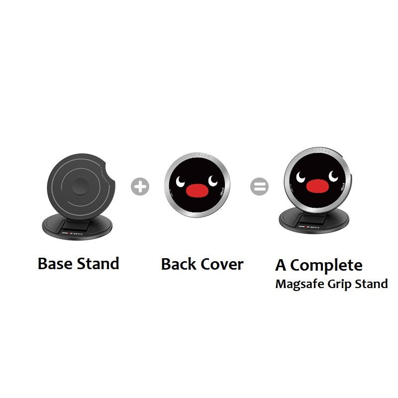 Speechless Pingu MagSafe Grip Stand - CaseBangMagsafe Grip StandCaseBangBack Cover