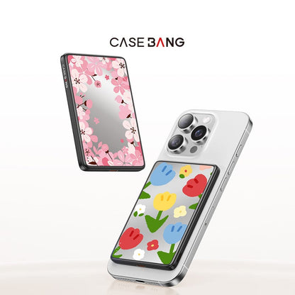 SPRING FLORAL Magnetic Power Bank - CaseBangPower BankCaseBang5000mAh