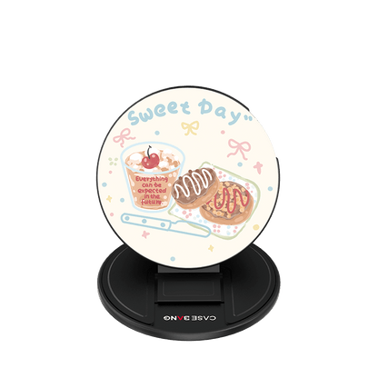 Tea & Treat MagSafe Grip Stand - CaseBangMagsafe Grip StandCaseBangBase Stand + Back Cover