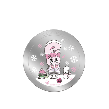 Winter Esther Bunny MagSafe Grip Stand - CaseBangMagsafe Grip StandCaseBangBack Cover